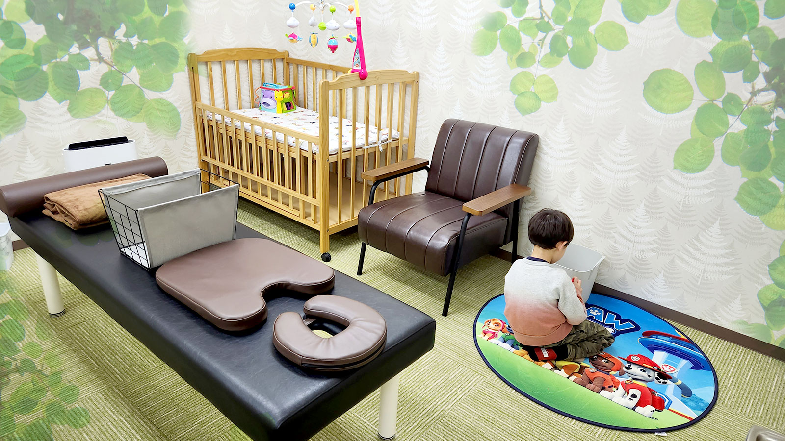 キッズルームつき施術室